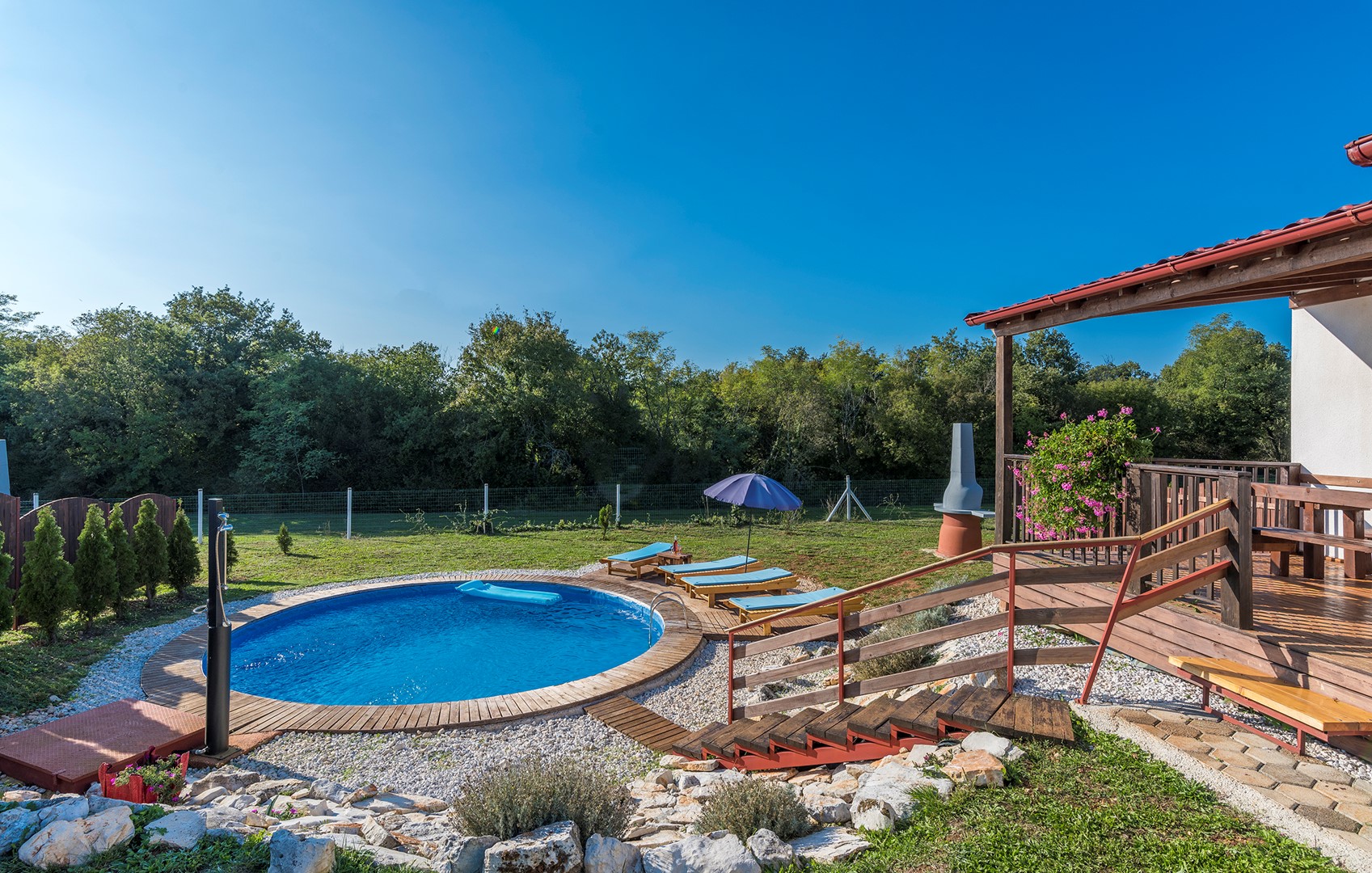 Ferienhaus mit privatem Pool Nr.7 im Ferienpark Je Ferienpark in Istrien