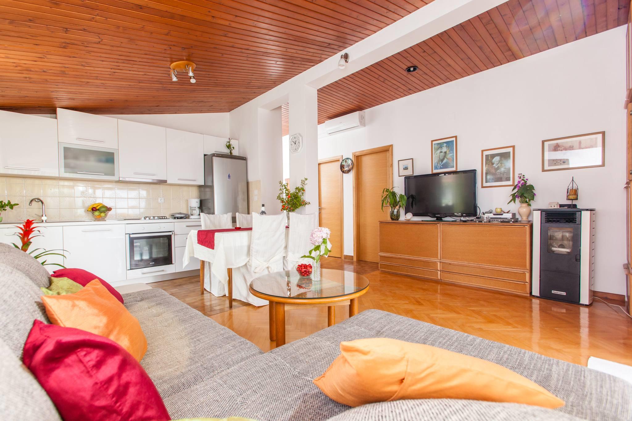 Apartment mit zwei Schlafzimmern Kate A1 in Makars   Makarska