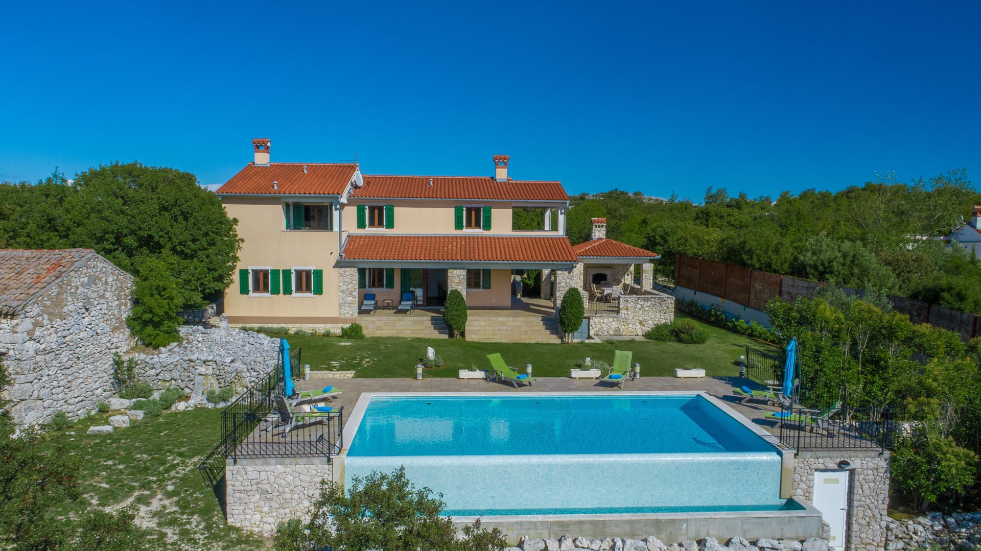 Villa Albina mit herrlichem Meerblick  in Kroatien