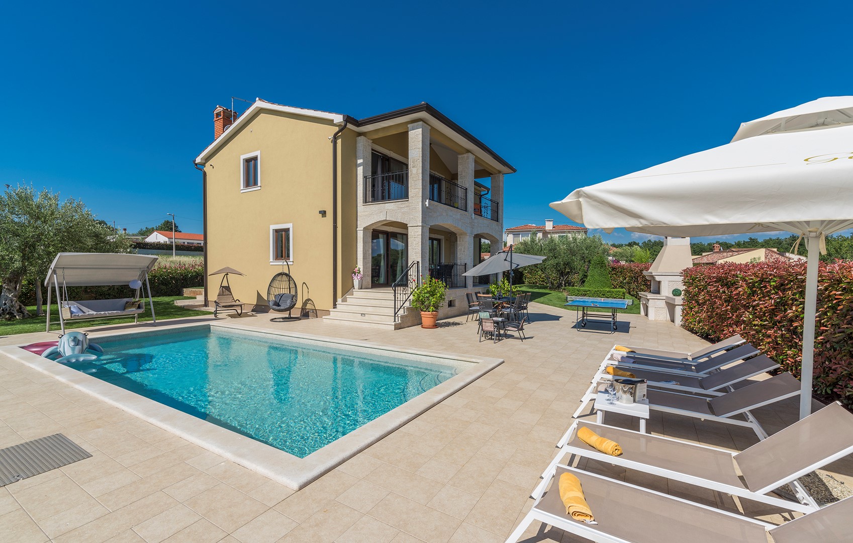 Villa Vanesa mit privatem Pool und privatem Garten  in Kroatien