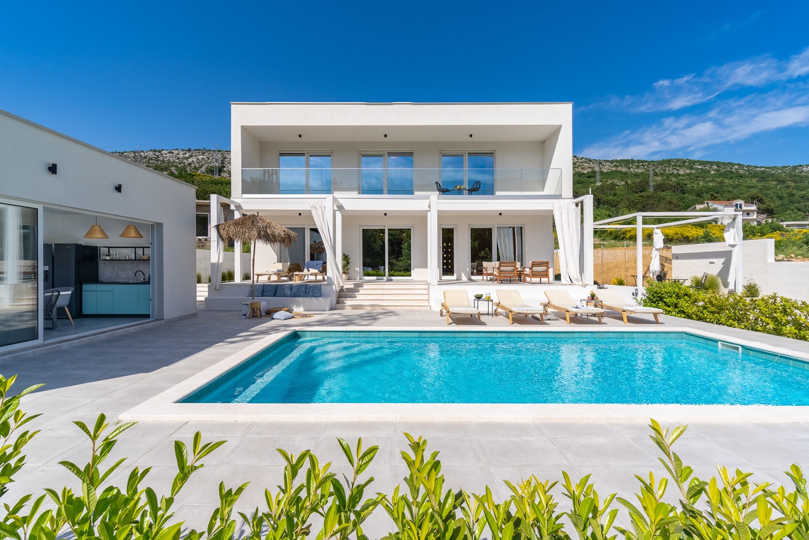 Villa Zen mit privatem 32 qm Pool, Sommerküch  in Dalmatien