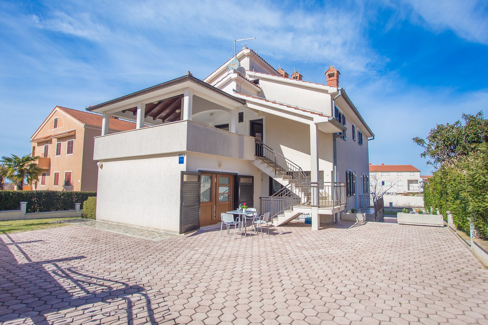 Apartment Punta V mit Balkon und Meerblick  in Istrien