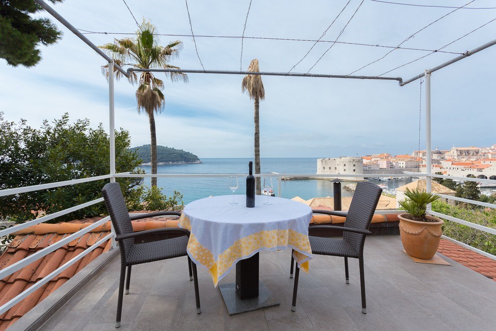 Wohnung Elena A1 mit herrlichem Blick vom Balkon   Dubrovnik