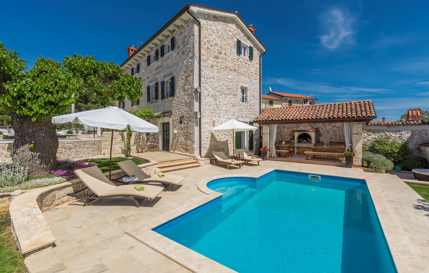 Ferienhaus Parentium mit Pool  in Kroatien
