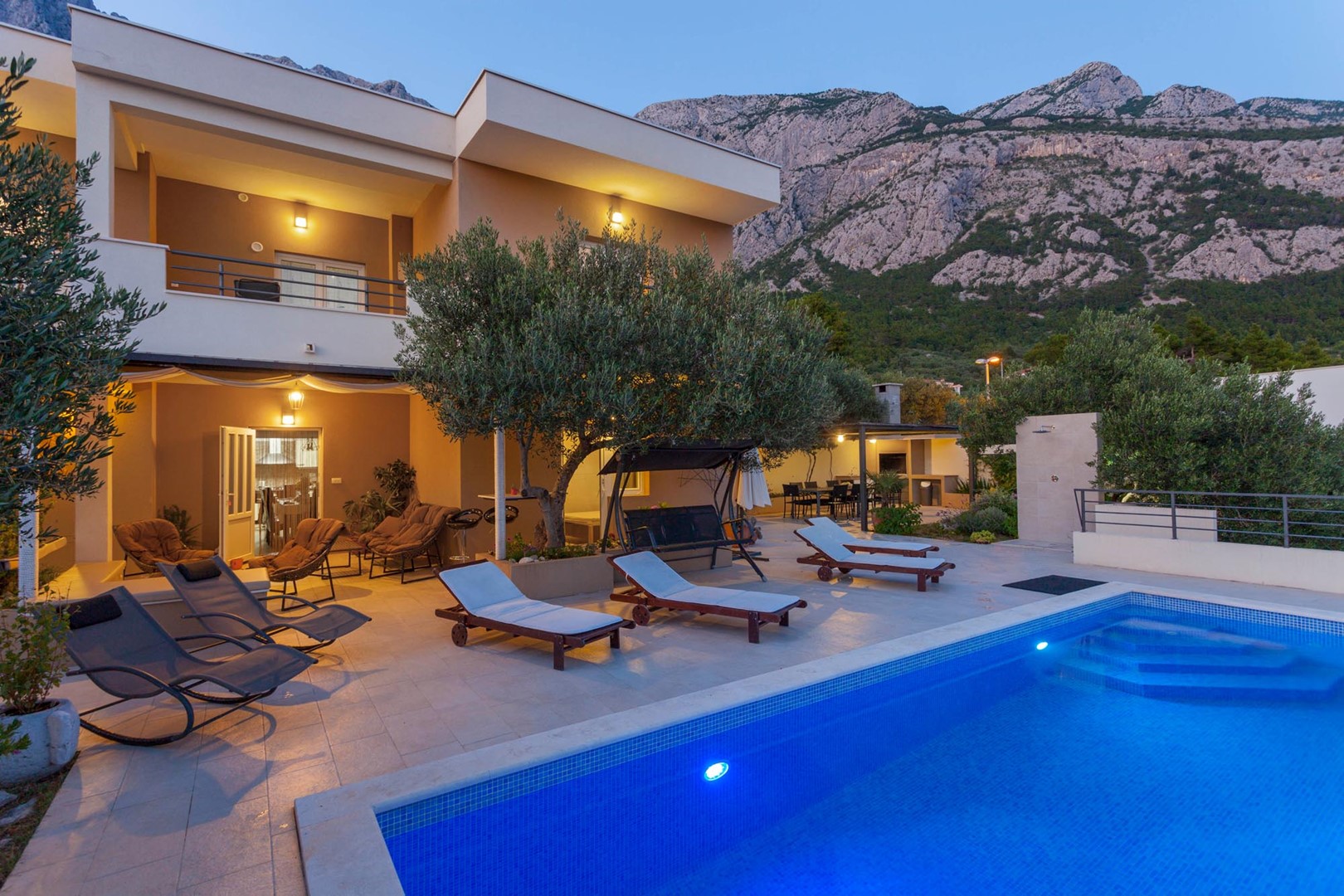 Villa Arija ***Ferienhaus in Makarska mit privatem  in Dalmatien