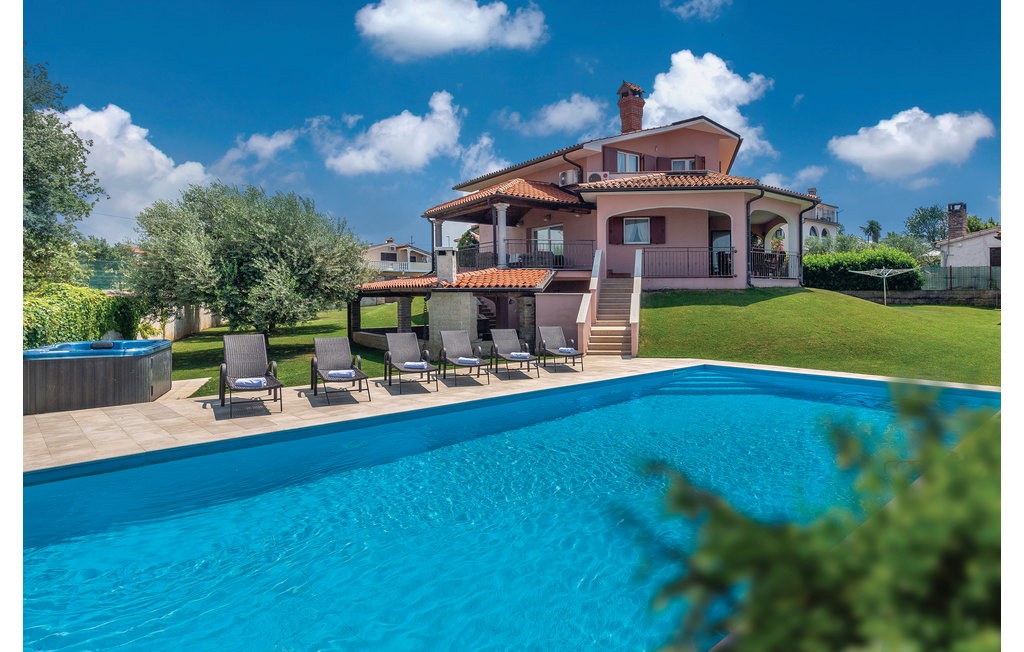 Villa Francesca mit beheitzem Pool in Nova Vas  in Istrien