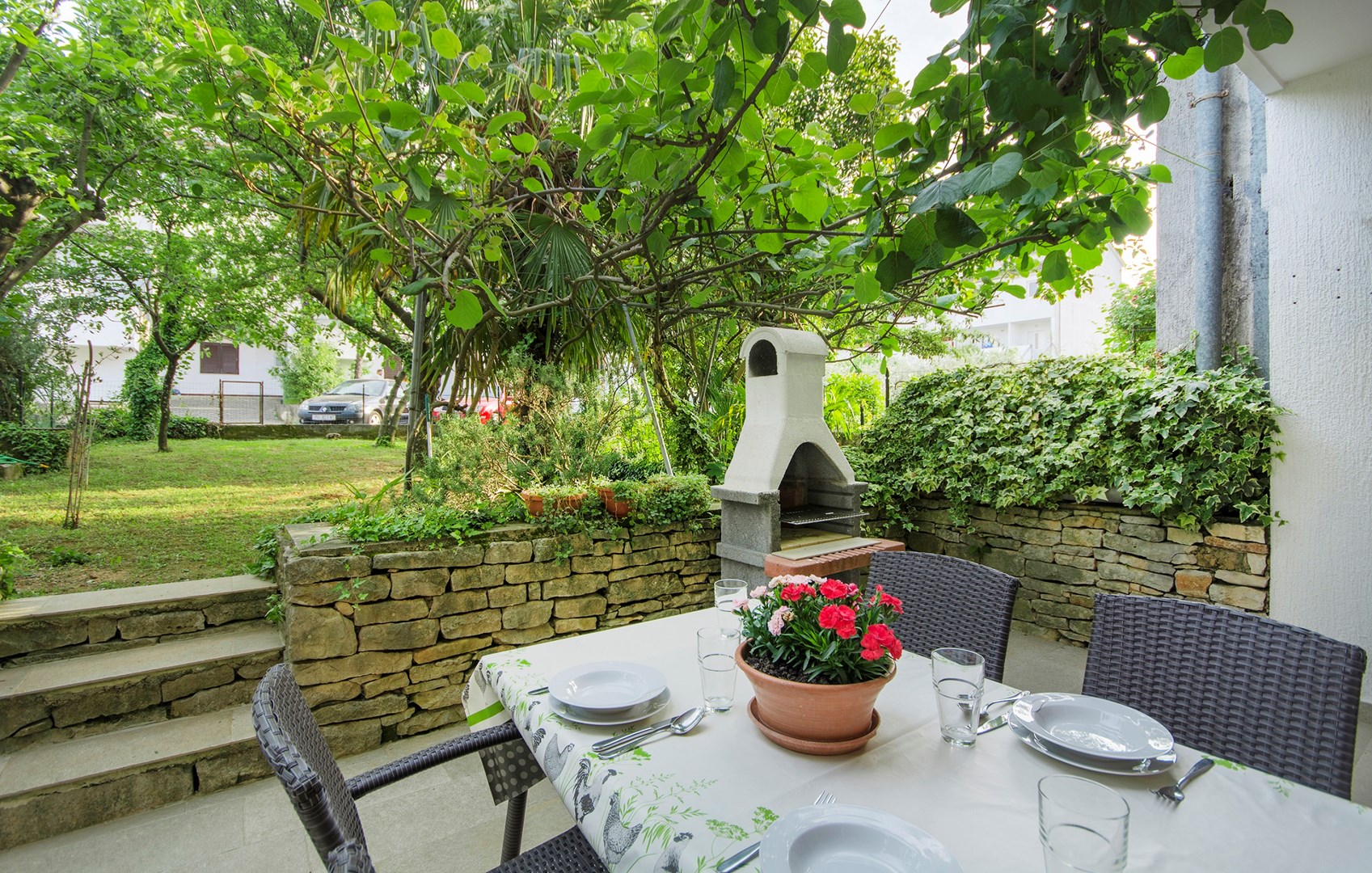Apartment Majic mit Terrasse und Garten  in Kroatien
