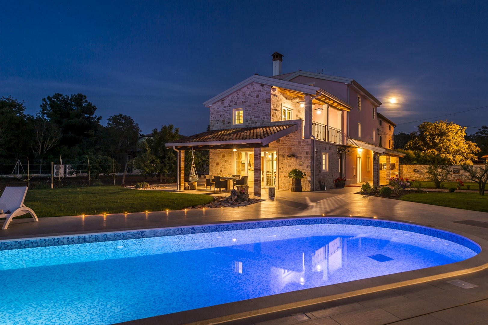Luxusvilla Lemaliante mit Pool, Sauna und Whirlpoo  in Istrien