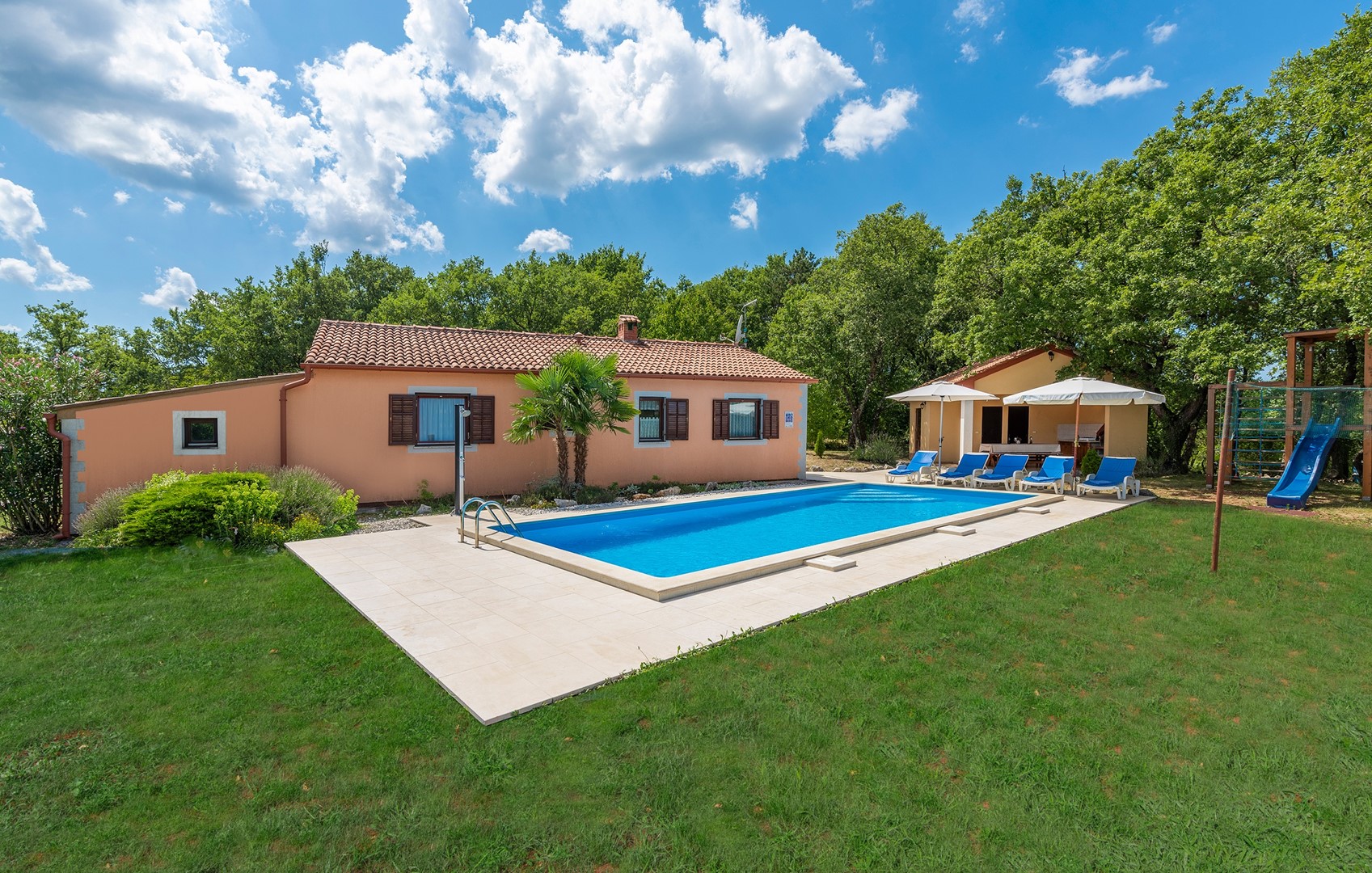 Ferienhaus Fragola mit Pool  in Kroatien