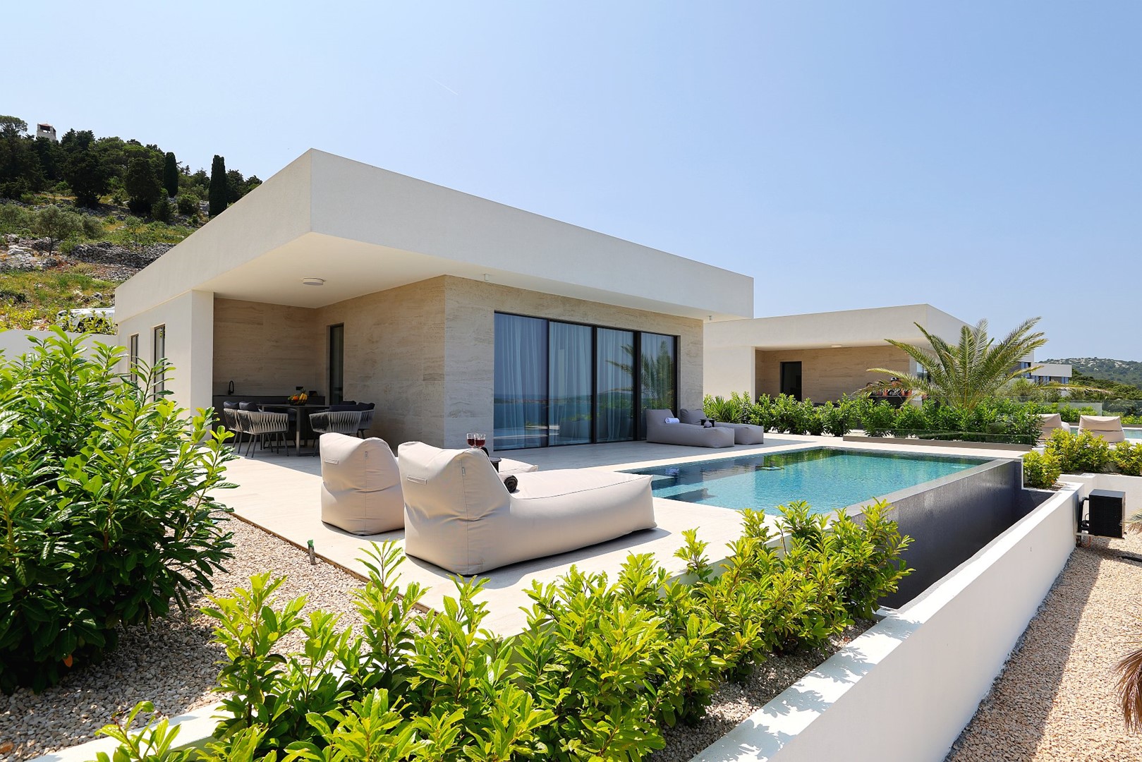 Villa D4 with private pool 1 km from sea – slika 1