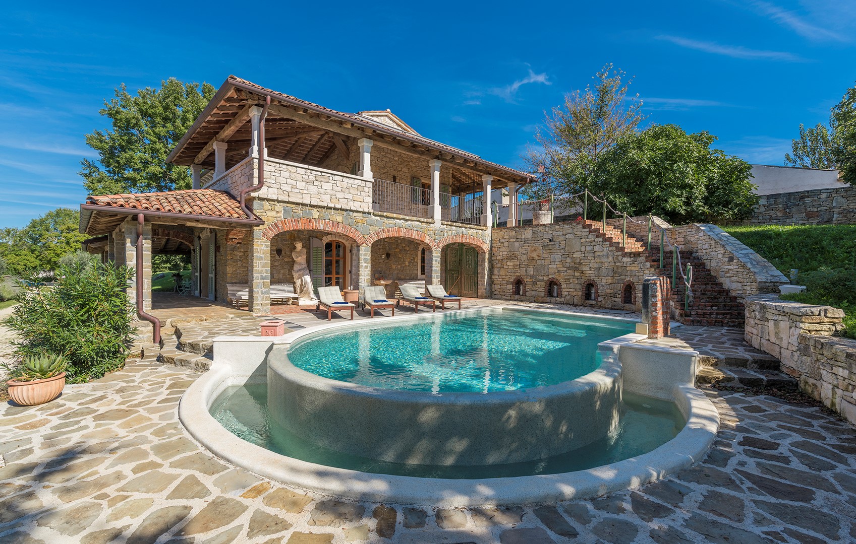 Villa mit eigenem Pool im Paradies - Barat  in Kroatien