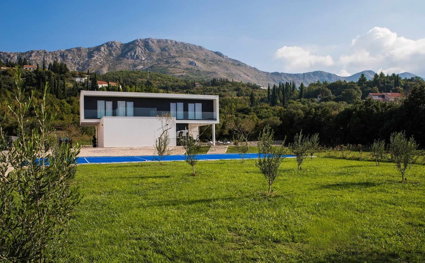 Luxury Villa Mlini Quiet Land with private pool