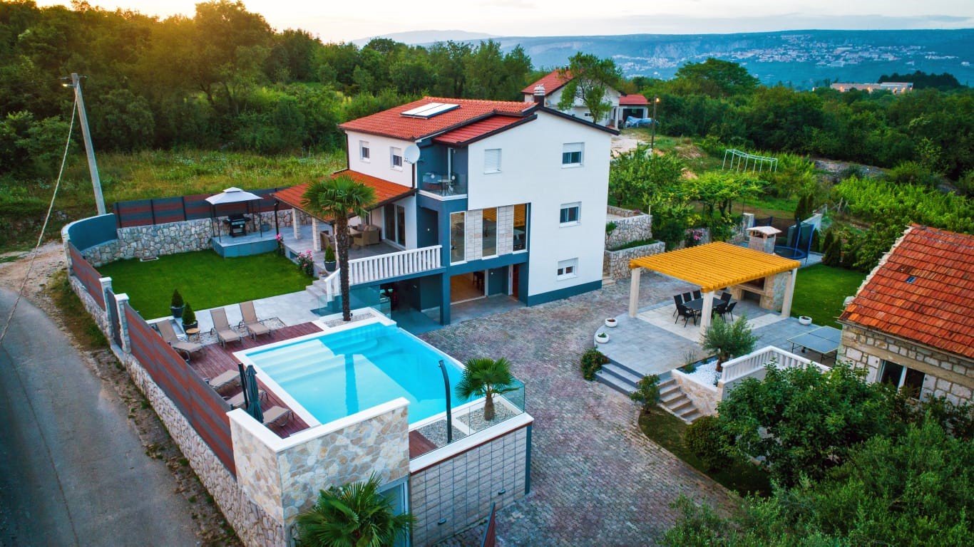 Villa Vida **** Luxusvilla in Imotski, privater Po  in Kroatien