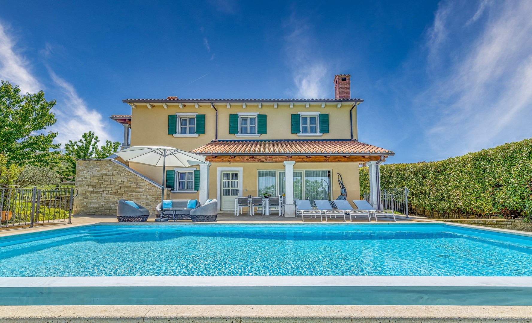 Familienfreundliche Villa Sana mit privatem Pool
