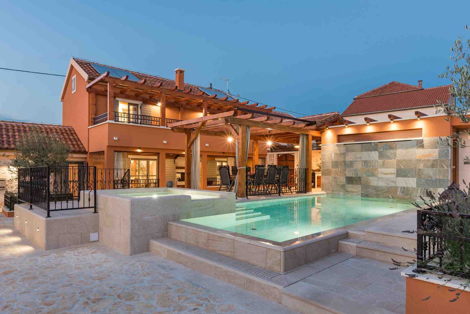 Luxury Villa Finessa Skradin 1 with heated pool, j   Sibenik Riviera