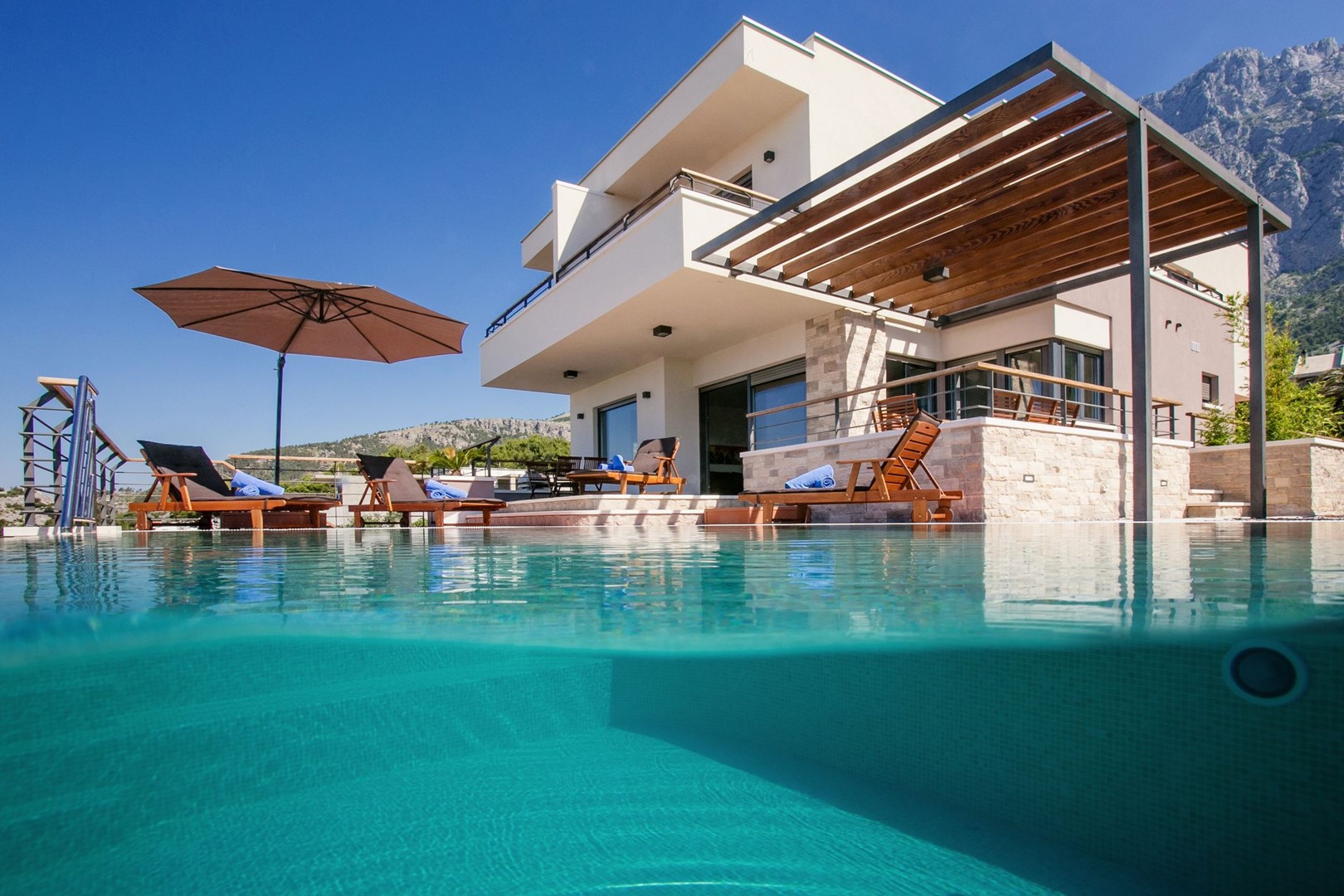 Villa View **** Luxusvilla in Makarska, mit privat  in Dalmatien