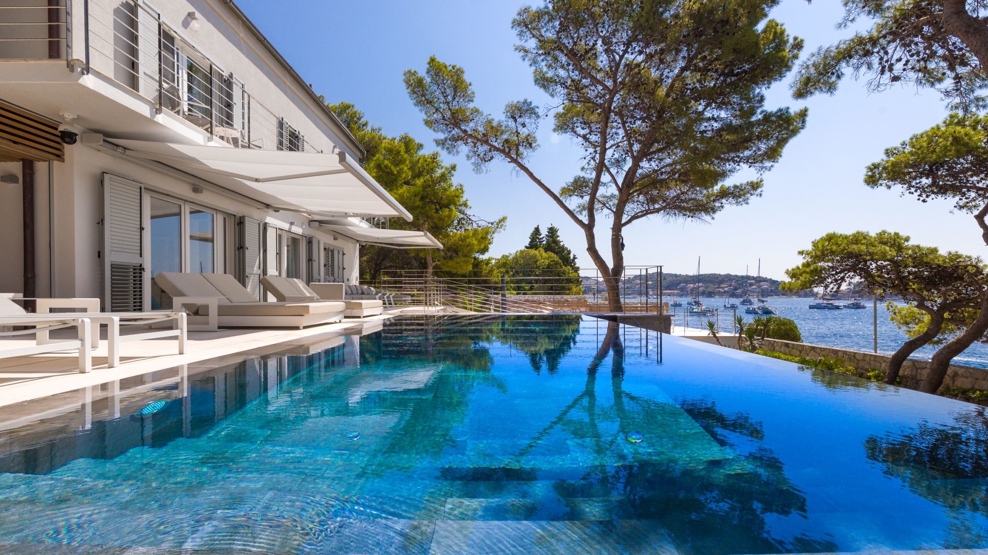 Luxusvilla Blue Opal Hvar mit beheiztem Infinity-P   kroatische Inseln