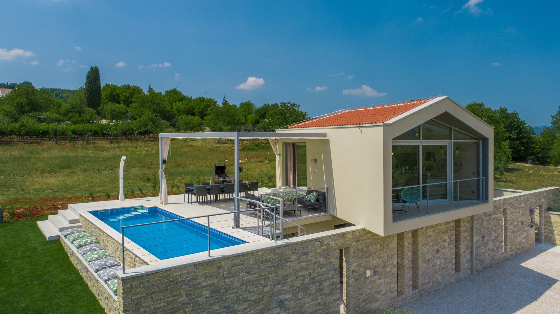 Family Villa Monvue  in Istrien